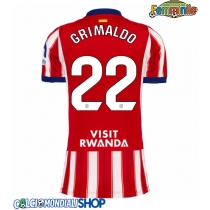 Maglie da calcio Atletico Madrid Alejandro Grimaldo #22 Prima Maglia Femminile 2026-27 Manica Corta
